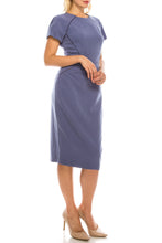 Load image into Gallery viewer, Maggy London Uniformed Sheath Day Dress, Sizes 4 &amp; 6 Women&#39;s Classic Apparel Office Attire
