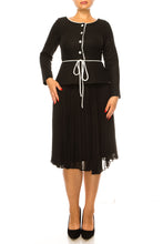 Load image into Gallery viewer, A &quot;Jackie O&quot; 1PC Jacket &amp; Skirt Day Dress, Sizes XS/SM/MED  Office, Holiday
