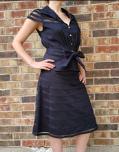 Load image into Gallery viewer, Karen Miller Milla Belle 2PC, Black Day Dress ONLY Size 8 &amp; 12 Remaining ! Women&#39;s Apparel
