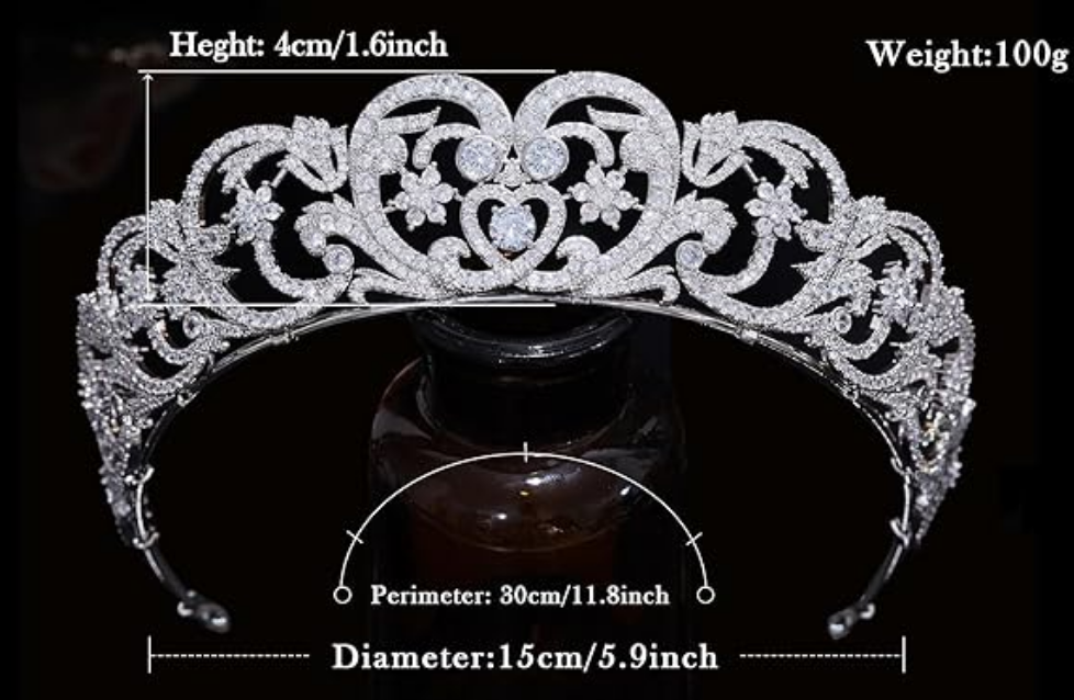 LAST ONE! The Spencer Tiara, Princess Diana Replica