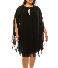 Load image into Gallery viewer, SLNY 2PC Chiffon Cocktail Dress Sizes 8 &amp; 10 ONLY
