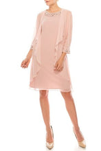 Load image into Gallery viewer, SLNY 2PC Faded Rose Day Dress Cocktail, Party, Women&#39;s Events SM/LG/XL Remaining!
