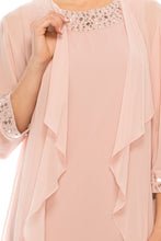 Load image into Gallery viewer, SLNY 2PC Faded Rose Day Dress Cocktail, Party, Women&#39;s Events SM/LG/XL Remaining!
