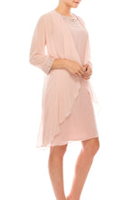 Load image into Gallery viewer, SLNY 2PC Faded Rose Day Dress Cocktail, Party, Women&#39;s Events SM/LG/XL Remaining!
