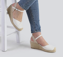 Load image into Gallery viewer, A+ Espadrilles Closed-Toe Wedge Sandals, Spring, Summer Shoes Women&#39;s Footwear
