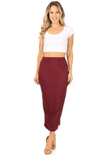 Load image into Gallery viewer, USA Made, Solid Midi Pencil Skirt SM/M/LG See Colors!
