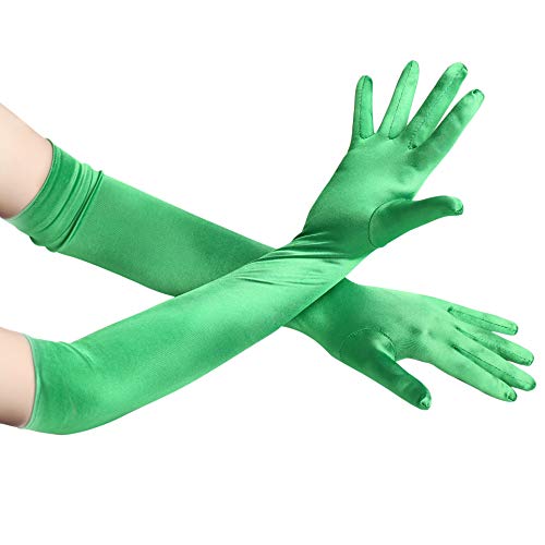 classic long opera satin gloves choose color