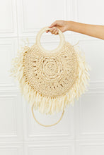 Load image into Gallery viewer, L.A. Fame Accessories Straw Handbag
