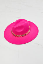 Load image into Gallery viewer, Fame Keep Your Promise Fedora Hat in Pink
