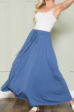 Load image into Gallery viewer, Acting Pro Solid Maxi Skirt w/Pockets, See Colors
