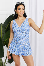 Load image into Gallery viewer, Clear Waters Swim Dress in Blue
