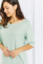 Load image into Gallery viewer, Honeysuckle Flare Sleeve Tunic Top Size Med Remaining
