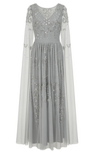 Load image into Gallery viewer, Amelia Rose Henrietta Silver Formal Gown Sizes 2/4 &amp; 4/6

