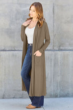 Load image into Gallery viewer, Basic Bae Apparel Long Open Front Duster, See Colors! Women&#39;s Cardigans, Sweaters Casual Attire
