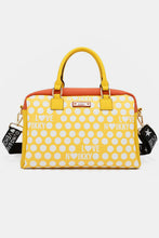 Load image into Gallery viewer, Nicole Lee USA Contrast Polka Dot Handbag, ONLY Black Remaining, Women&#39;s Accessories
