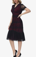 Load image into Gallery viewer, Belle Poque Roaring 20s Tea Dress Sizes SM &amp; MED Available Women&#39;s Apparel Gatsby

