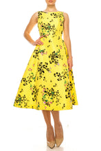 Load image into Gallery viewer, Maison Tara Lemon Bouffant Day Dress Sizes 6/8/12 Remaining! Women&#39;s Apparel Classic Attire

