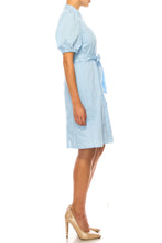 Load image into Gallery viewer, Nanette Lepore Chambray Tradwife Day Dress XS/SM/MED
