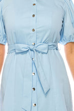 Load image into Gallery viewer, Nanette Lepore Chambray Tradwife Day Dress XS/SM/MED
