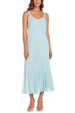Load image into Gallery viewer, RM Richards Slate Blue 2PC Midi Day Dress  USA 🇺🇸  Formal, Party, Cocktail, Mother of the Bride
