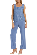 Load image into Gallery viewer, RM Richards Dusty Blue 3PC Pants Set 6 &amp; 8 Remaining  USA 🇺🇸  Party, Mother of the Bride, Cocktail, Office
